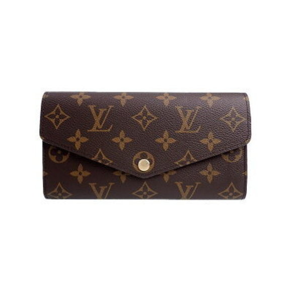 Louis Vuitton Monogram Portefeuille Sarah Bifold Long Wallet - Picture 1 of 5